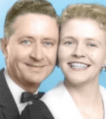 Loretta Jean Palmer Finley with her husband Glenmore Finley